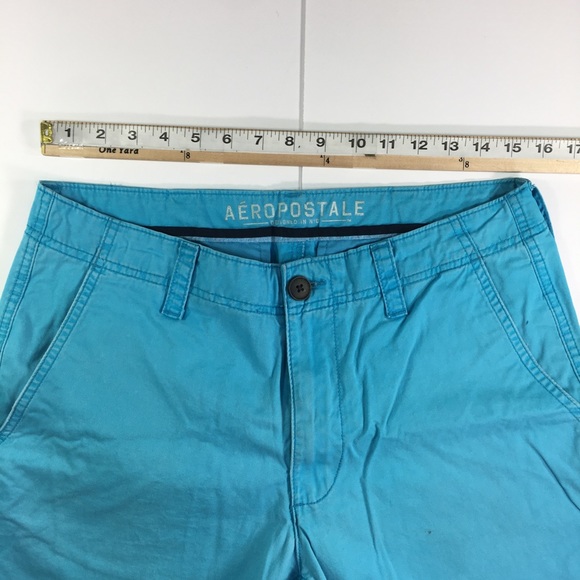 Aeropostale Men’s Shorts Blue - Picture 5 of 7